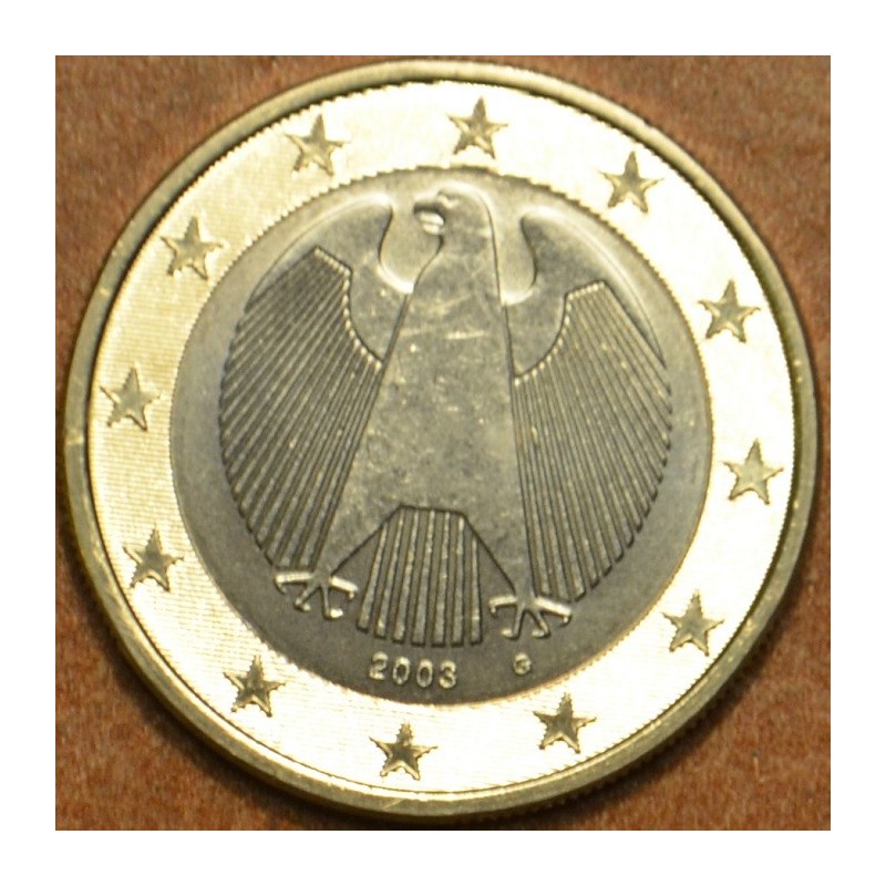 Euromince mince 1 Euro Nemecko \\"G\\" 2003 (UNC)