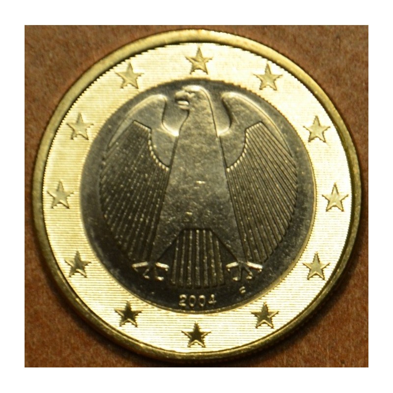 eurocoin eurocoins 1 Euro Germany \\"F\\" 2004 (UNC)