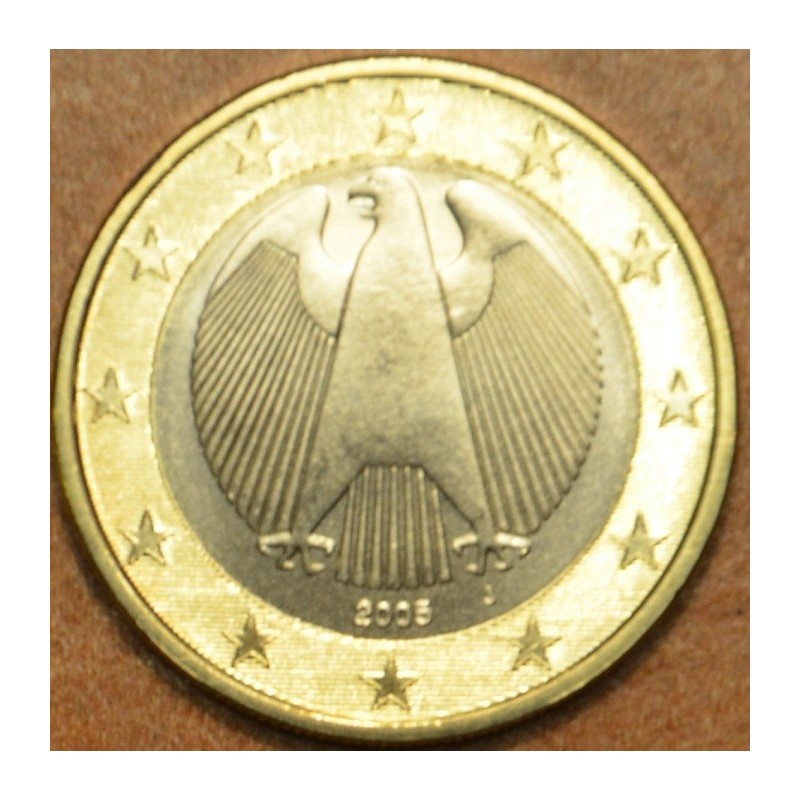 eurocoin eurocoins 1 Euro Germany \\"J\\" 2005 (UNC)