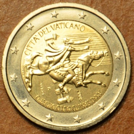 Euromince mince 2 Euro Vatikán 2008 -Rok svätého Pavla (BU)