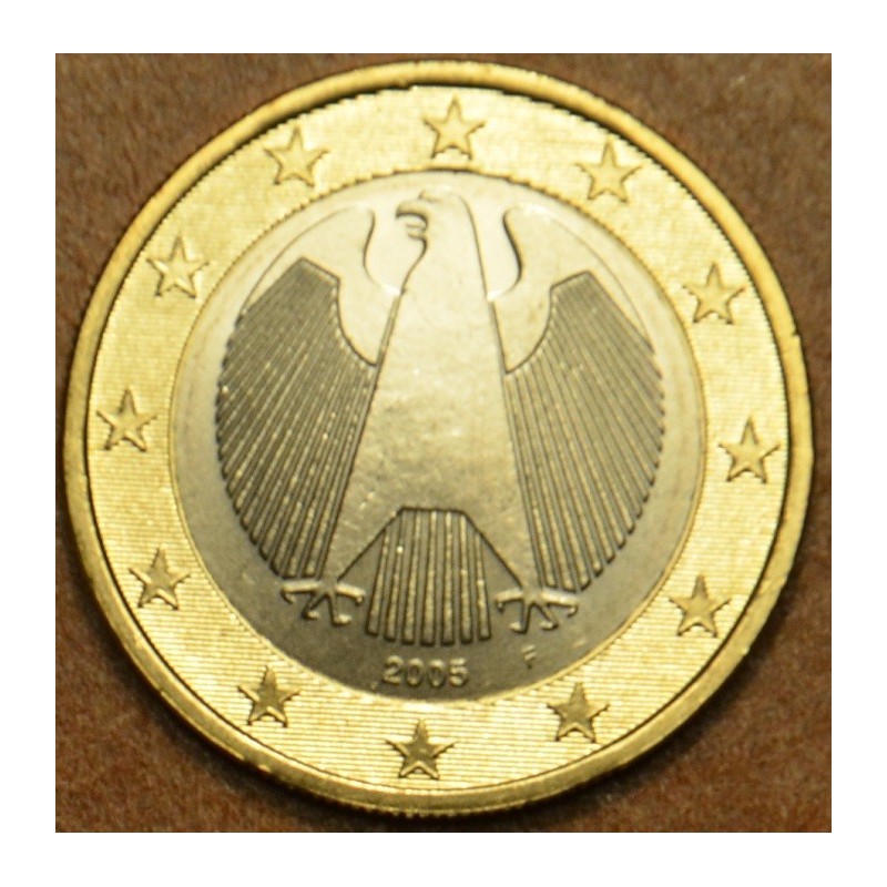 Euromince mince 1 Euro Nemecko \\"F\\" 2005 (UNC)
