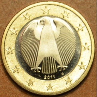 Euromince mince 1 Euro Nemecko \\"G\\" 2011 (UNC)