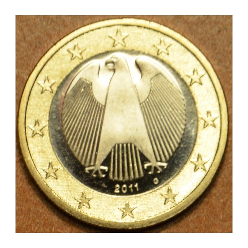eurocoin eurocoins 1 Euro Germany \\"G\\" 2011 (UNC)
