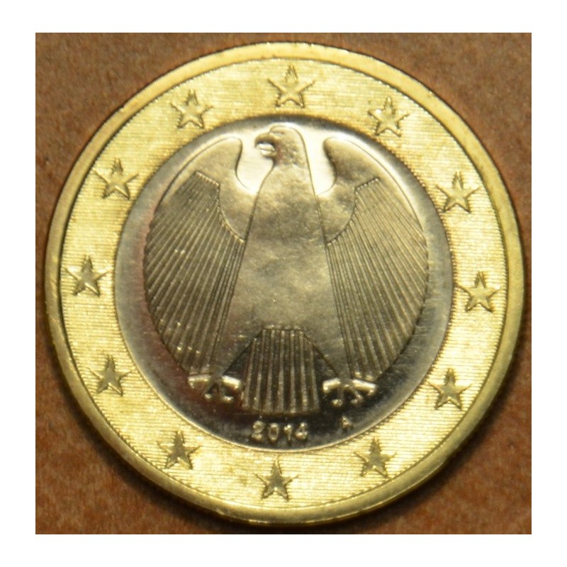 eurocoin eurocoins 1 Euro Germany \\"A\\" 2014 (UNC)