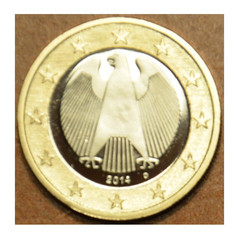 euroerme érme 1 Euro Németország \\"D\\" 2014 (UNC)