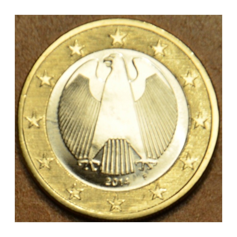 euroerme érme 1 Euro Németország \\"F\\" 2014 (UNC)