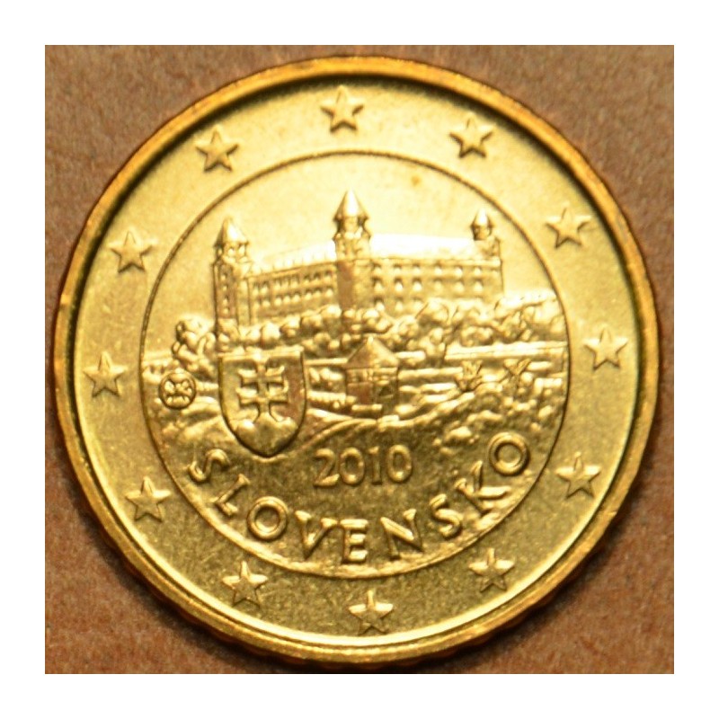 eurocoin eurocoins 50 cent Slovakia 2010 (UNC)