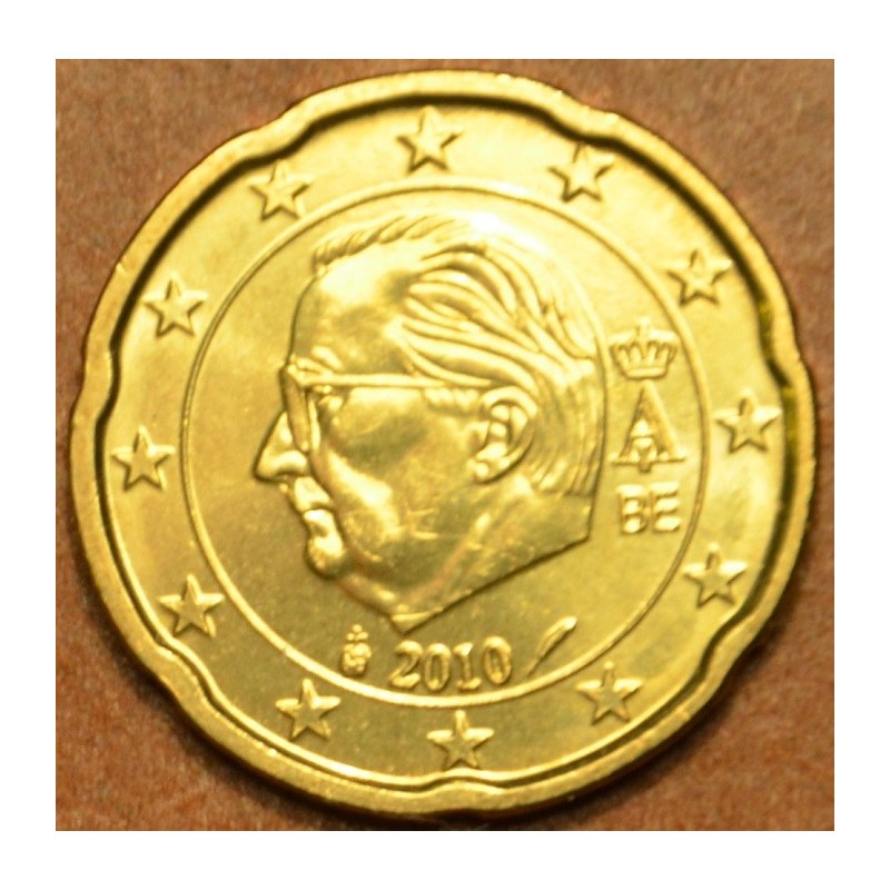 Euromince mince 20 cent Belgicko 2010 (UNC)