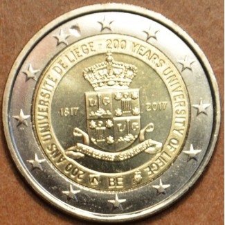Euromince mince 2 Euro Belgicko 2017 - Univerzita v Liege (UNC)