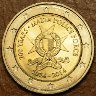 Euromince mince 2 Euro Malta 2014 - 200 rokov Maltskej polície (UNC)