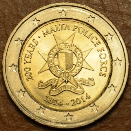 euroerme érme 2 Euro Málta - 200 éves a máltai rendõrség (UNC)