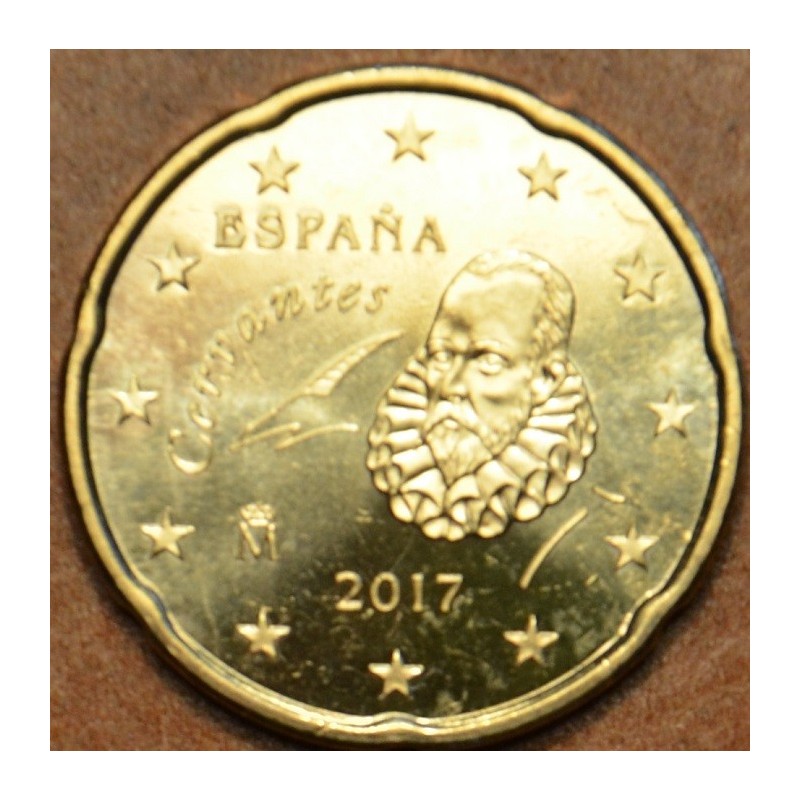 Euromince mince 20 cent Španielsko 2017 (UNC)