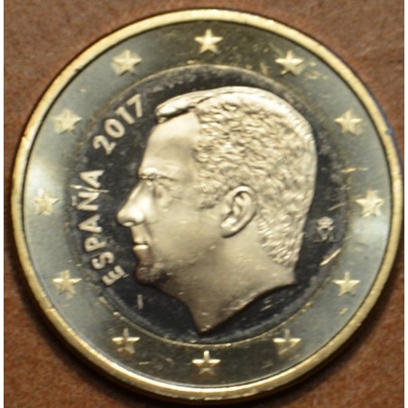euroerme érme 1 euro Spanyolország 2017 (UNC)