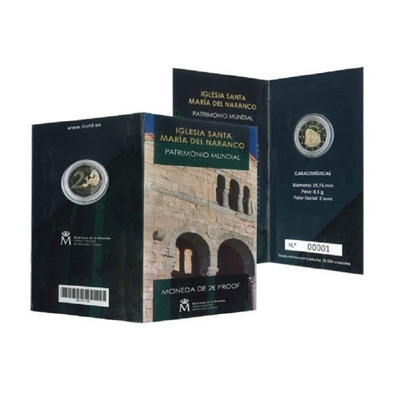 eurocoin eurocoins 2 Euro Spain 2017 - Oviedo: Santa María del Nara...