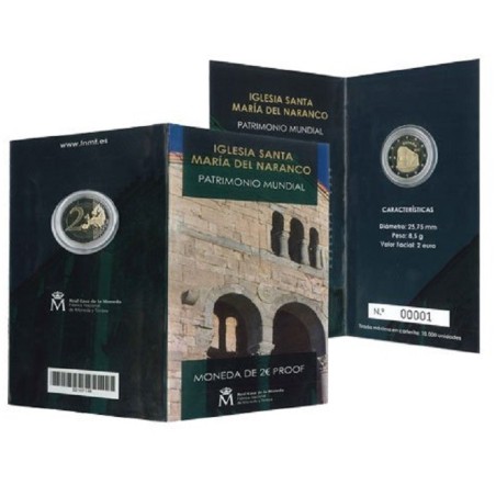 eurocoin eurocoins 2 Euro Spain 2017 - Oviedo: Santa María del Nara...