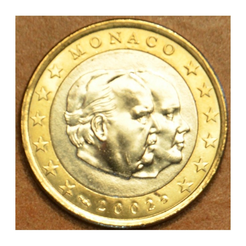 Euromince mince 1 Euro Monaco 2002 (UNC)