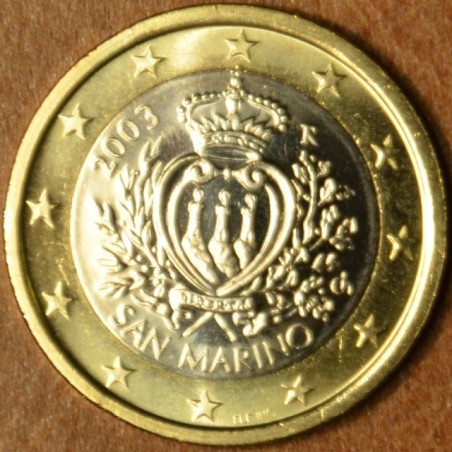 eurocoin eurocoins 1 Euro San Marino 2003 (UNC)