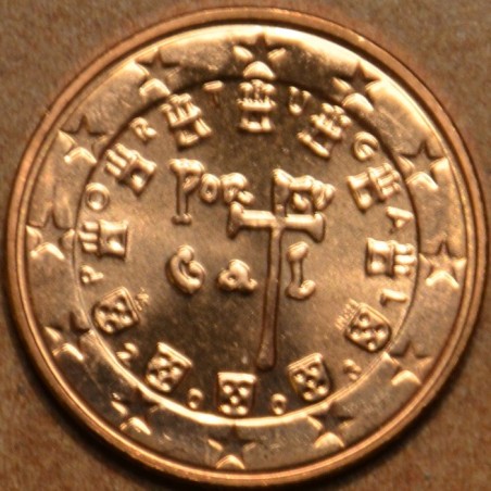 euroerme érme 1 cent Portugália 2003 (UNC)