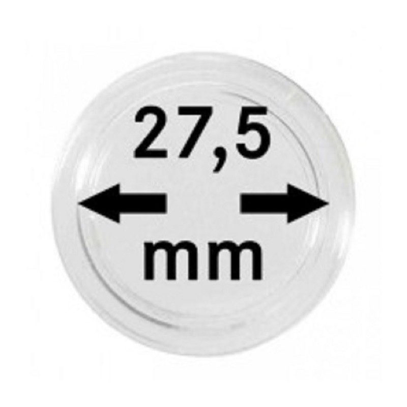 Euromince mince 27,5 mm Lindner kapsula na 5 euro mincu Planéta Zem