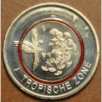 Euromince mince 5 Euro Nemecko \\"F\\" 2017 Tropické pásmo (UNC)