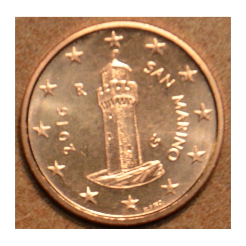 euroerme érme 1 cent San Marino 2016 (UNC)