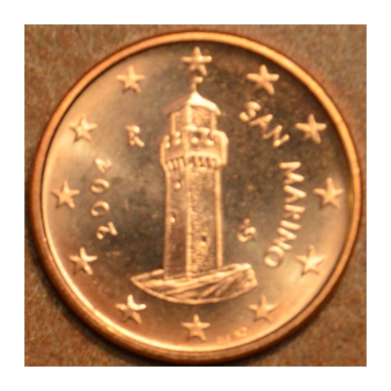 Euromince mince 1 cent San Marino 2004 (UNC)