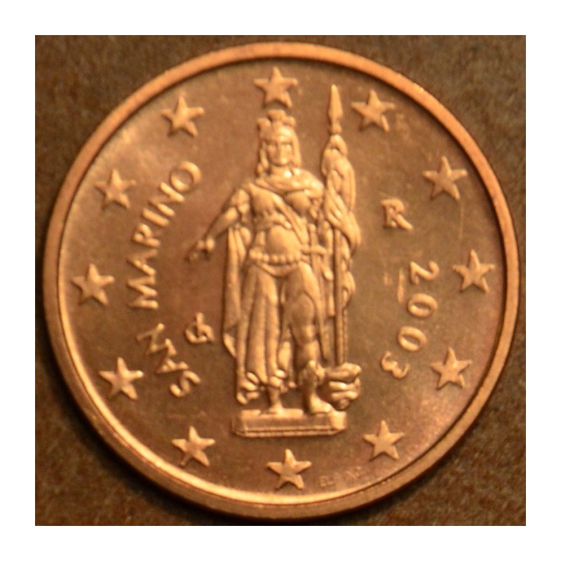 eurocoin eurocoins 2 cent San Marino 2003 (UNC)