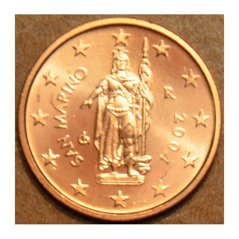 Euromince mince 2 cent San Marino 2004 (UNC)