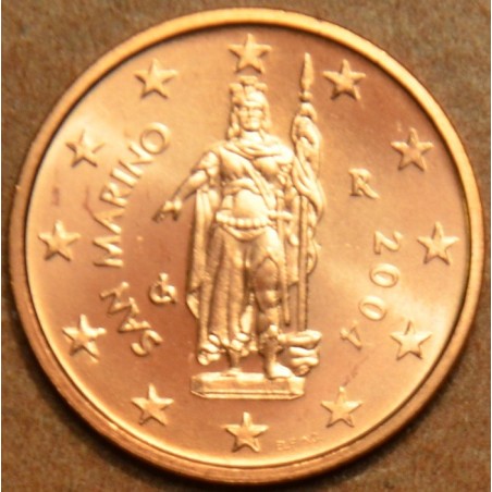 Euromince mince 2 cent San Marino 2004 (UNC)
