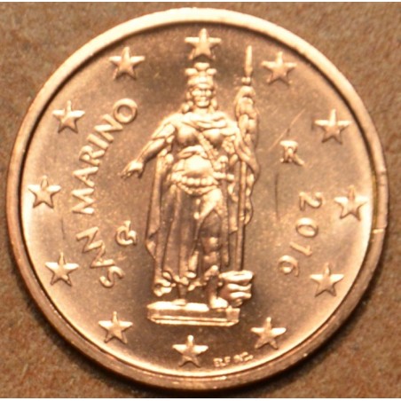 euroerme érme 2 cent San Marino 2016 (UNC)