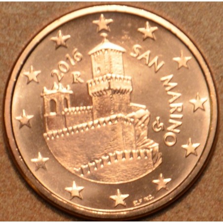eurocoin eurocoins 5 cent San Marino 2016 (UNC)