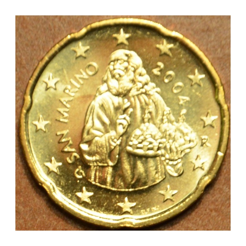 euroerme érme 20 cent San Marino 2004 (UNC)