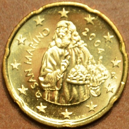 euroerme érme 20 cent San Marino 2004 (UNC)