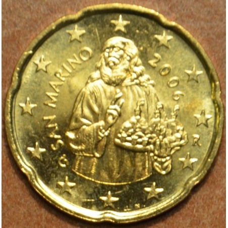 Euromince mince 20 cent San Marino 2006 (UNC)