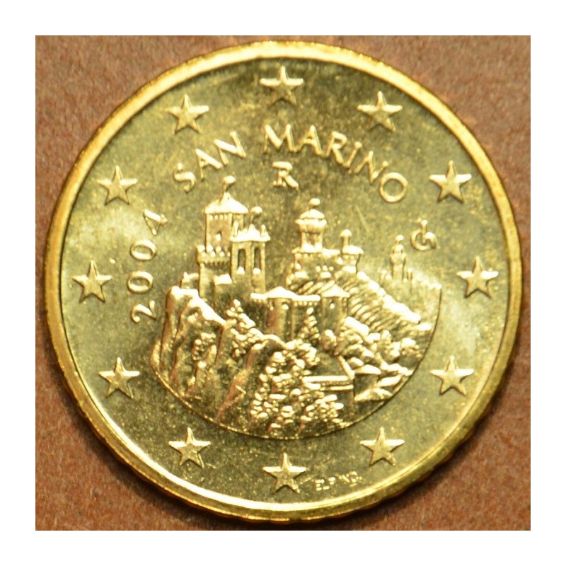 euroerme érme 50 cent San Marino 2004 (UNC)