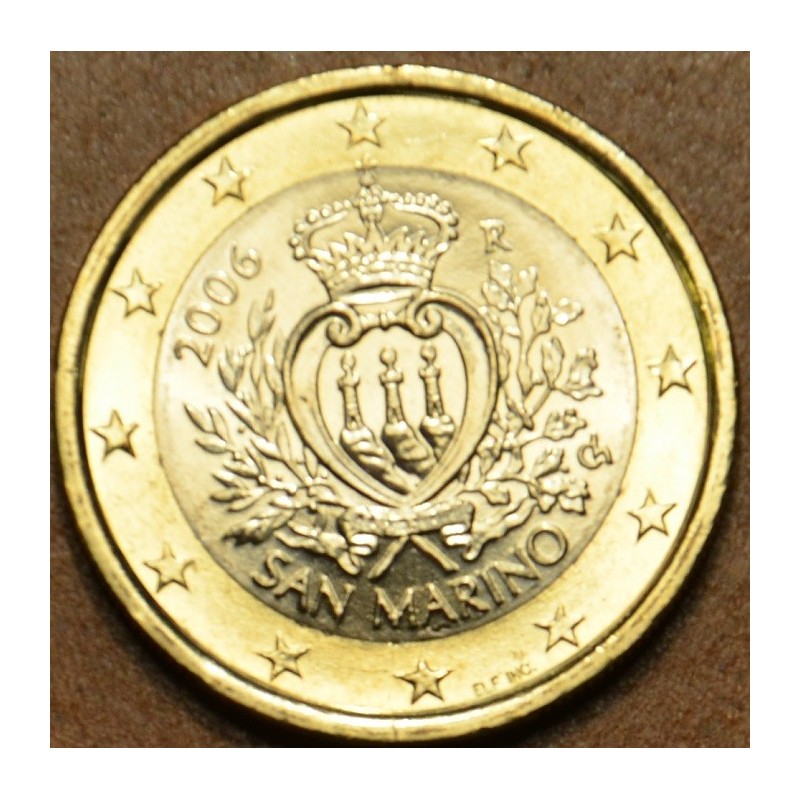 euroerme érme 1 Euro San Marino 2006 (UNC)