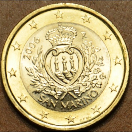 Euromince mince 1 Euro San Marino 2006 (UNC)
