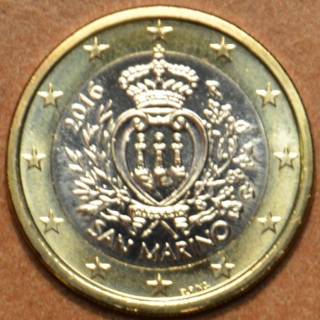 eurocoin eurocoins 1 Euro San Marino 2016 (UNC)