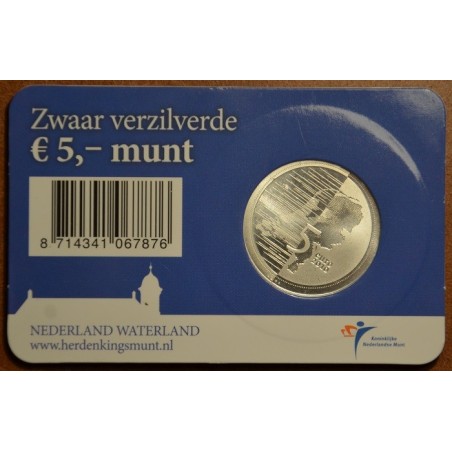 euroerme érme 5 Euro Hollandia 2013 - Vizi világ (BU kártya)