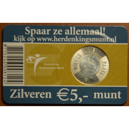 eurocoin eurocoins 5 Euro Netherlands 2007 - de Ruyter (BU card)