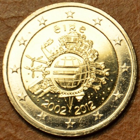 Euromince mince 2 Euro Írsko 2012 - 10. výročia vzniku Eura (UNC)