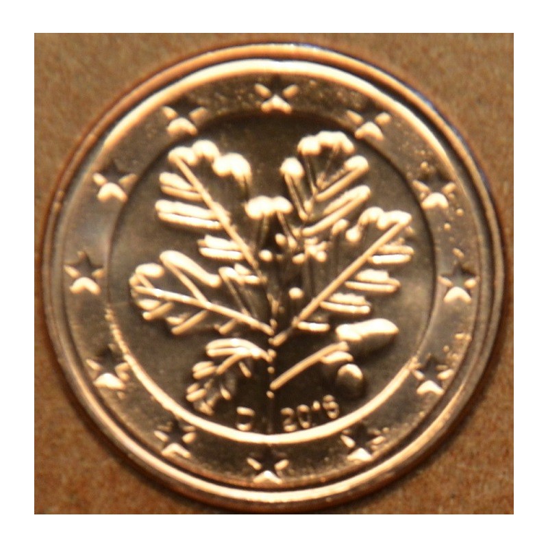 Euromince mince 1 cent Nemecko 2016 \\"D\\" (UNC)