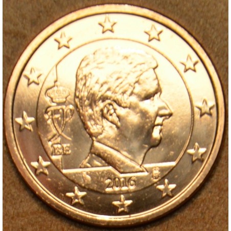 Euromince mince 5 cent Belgicko 2016 - Kráľ Filip (UNC)