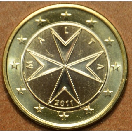 Euromince mince 1 Euro Malta 2011 (UNC)