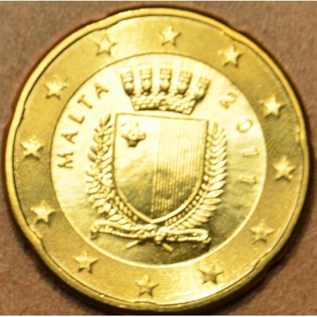 euroerme érme 20 cent Málta 2011 (UNC)
