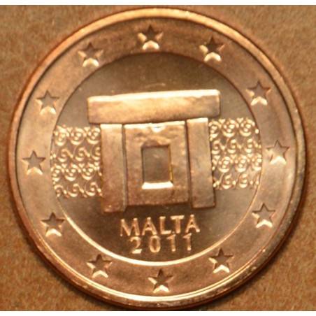Euromince mince 1 cent Malta 2011 (UNC)