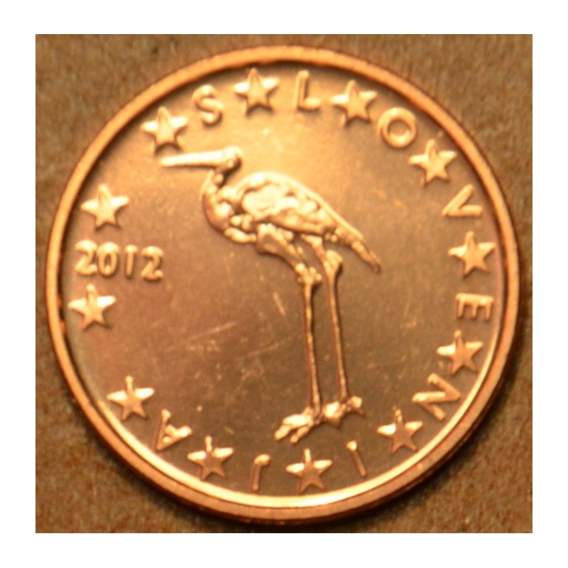 eurocoin eurocoins 1 cent Slovenia 2012 (UNC)