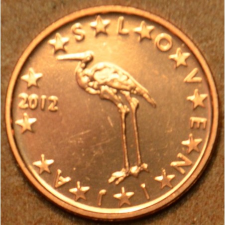 eurocoin eurocoins 1 cent Slovenia 2012 (UNC)