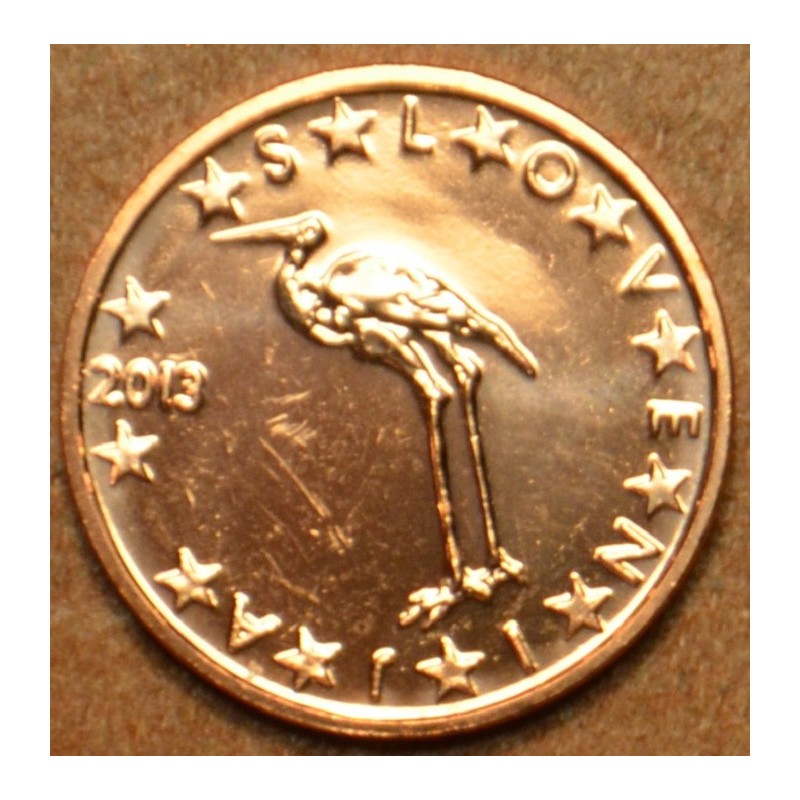 eurocoin eurocoins 1 cent Slovenia 2013 (UNC)