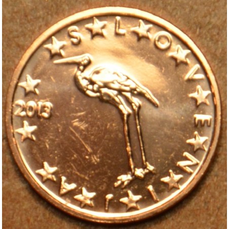 eurocoin eurocoins 1 cent Slovenia 2013 (UNC)